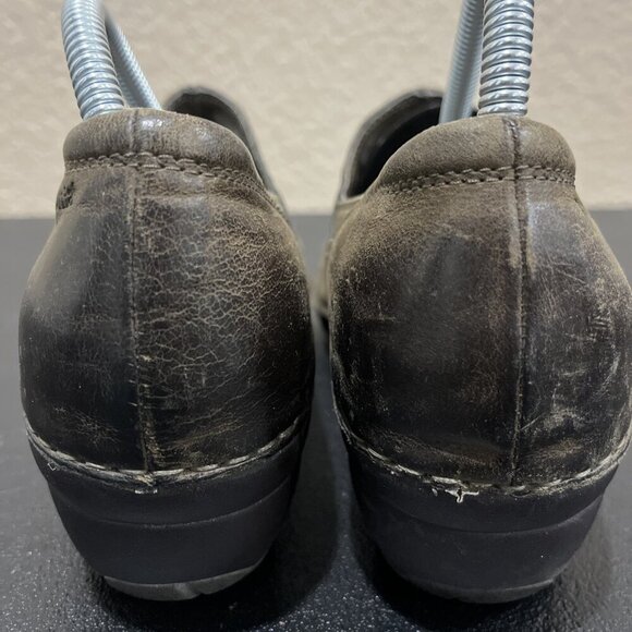 Patagonia Better Clogs Womens Sz 10 Espresso Leather Slip On Mule Comfort Boho - Picture 6 of 8